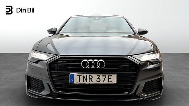 Begagnad Audi A6 S-Line 367 HK (269 kW) 2021 Daytonagrå pärleffekt Sedan