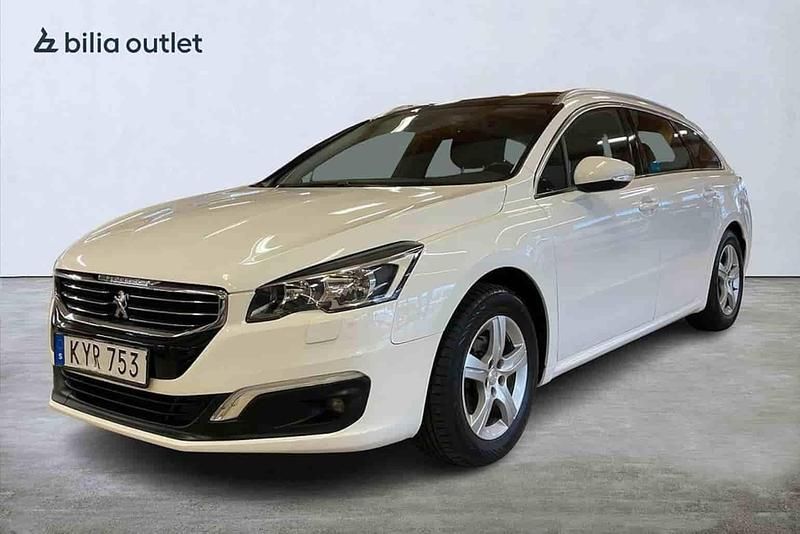 Vit Begagnad 2017 Peugeot 508 Kombi | 129 900 kr (Marknadspris) - Bild 1/1
