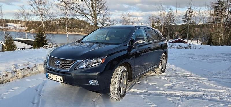 Begagnad Lexus RX450h Luxury Line 299 HK (219 kW) 2011 Mörkgrå metallic SUV