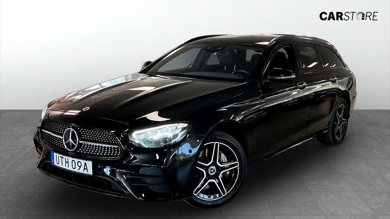 Svart Begagnad 2023 Mercedes E300 AMG Kombi | 479 900 kr - Bild 1/4