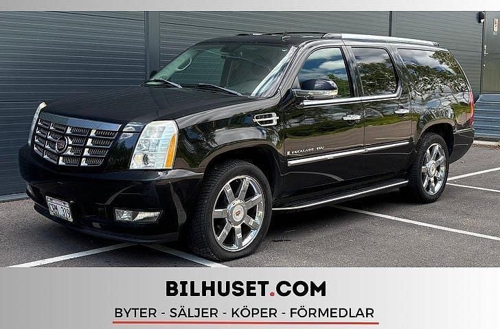Svart Begagnad 2008 Cadillac Escalade SUV | 119 000 kr (Superpris) - Bild 1/4