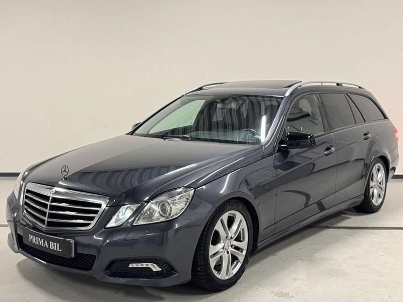 Mörkgrå Begagnad 2010 Mercedes E350 Avantgarde Kombi | 99 900 kr (Bra pris) - Bild 1/4