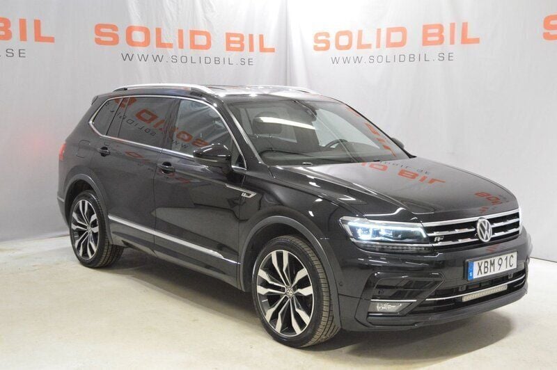 Svart Begagnad 2020 VW Tiguan Allspace GT SUV | 309 900 kr (Bra pris) - Bild 1/4