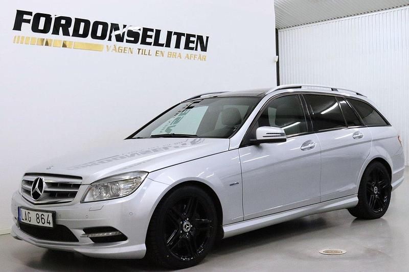 Begagnad Mercedes C350 AMG 232 HK (170 kW) 2010 Silver Kombi