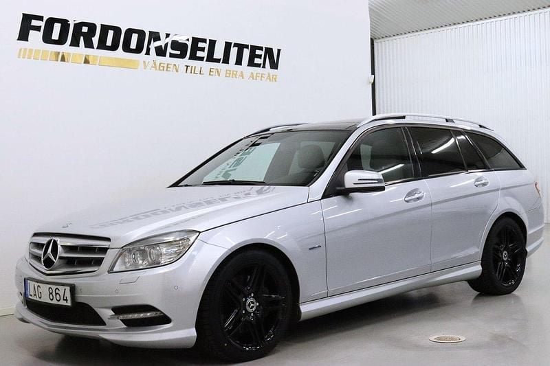 Silver Begagnad 2010 Mercedes C350 AMG Kombi | 129 900 kr (Dyr) - Bild 1/4