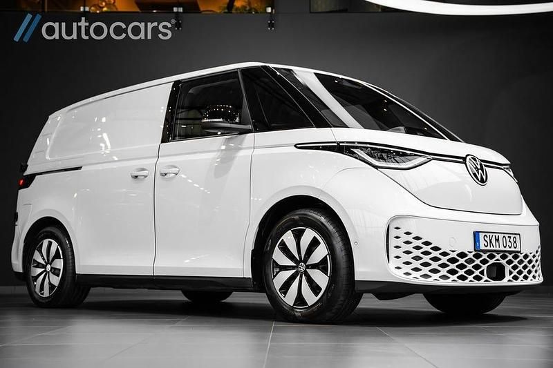 Vit Begagnad 2024 VW ID. Buzz Minibuss | 548 750 kr (Marknadspris) - Bild 1/4