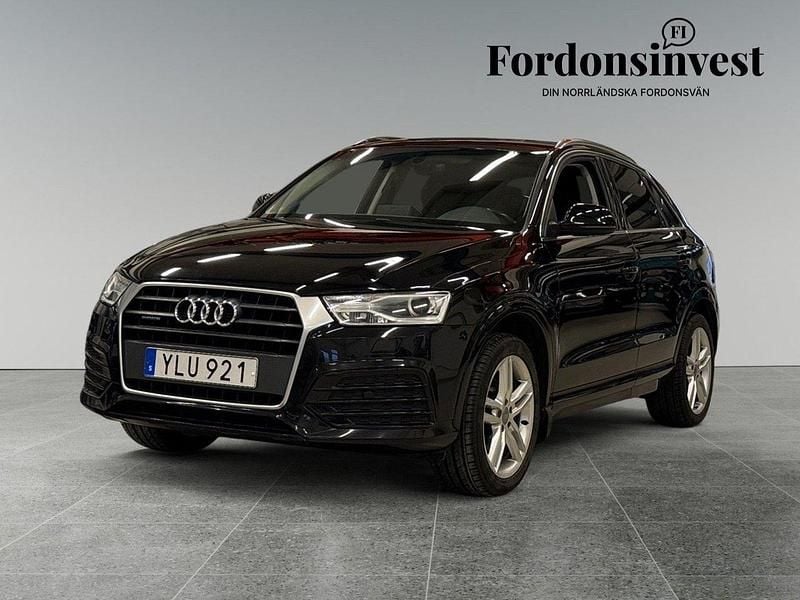 Svart Begagnad 2017 Audi Q3 SUV | 179 900 kr (Marknadspris) - Bild 1/4