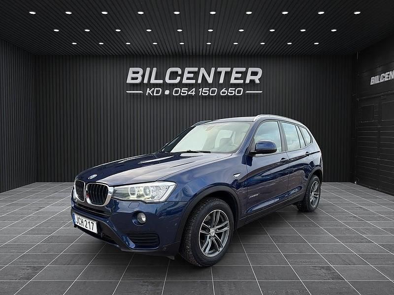Begagnad BMW X3 190 HK (139 kW) 2015 Blå SUV