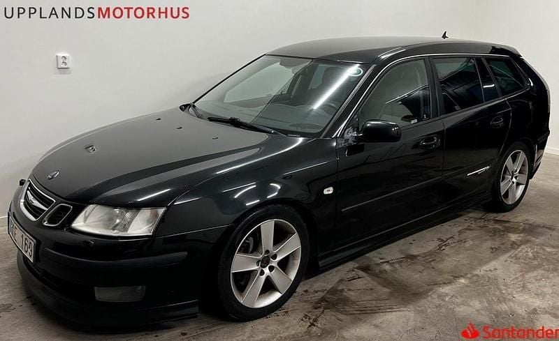 Svart Begagnad 2007 Saab 9-3 Aero Kombi | 49 900 kr (Marknadspris) - Bild 1/4