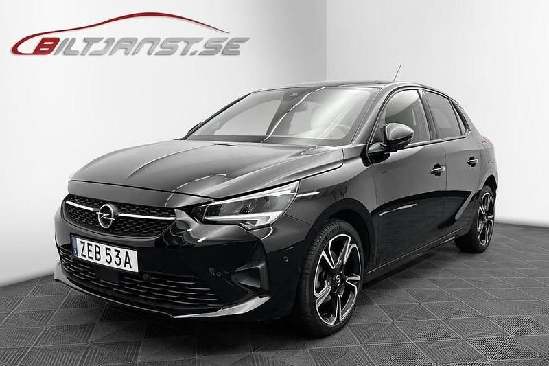 Begagnad Opel Corsa 132 HK (97 kW) 2022 Svart Halvkombi
