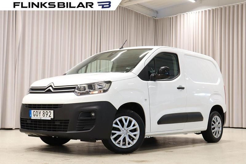 Vit Begagnad 2022 Citroën Berlingo Minibuss | 174 800 kr (Marknadspris) - Bild 1/4