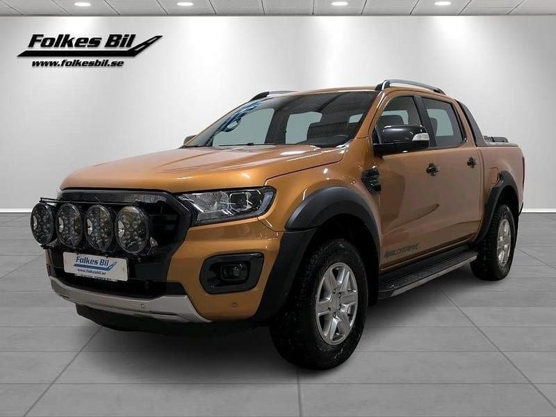 Orange Begagnad 2021 Ford Ranger Pickup | 359 000 kr (Marknadspris) - Bild 1/4