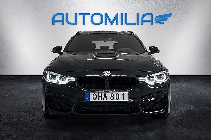 Begagnad BMW 320 Sport Line 190 HK (139 kW) 2018 Svart Kombi