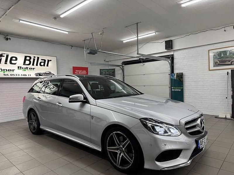 Begagnad Mercedes E350 AMG 252 HK (185 kW) 2013 Silver Kombi