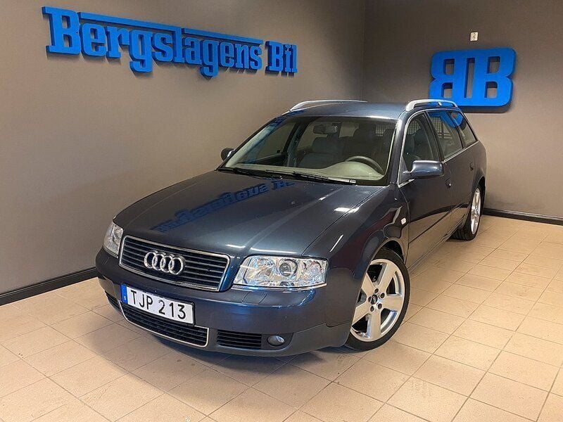 Blå Begagnad 2002 Audi A6 Comfort Kombi | 39 900 kr - Bild 1/4