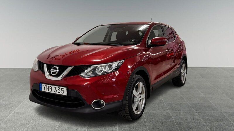 Röd Begagnad 2016 Nissan Qashqai SUV | 149 900 kr (Marknadspris) - Bild 1/4