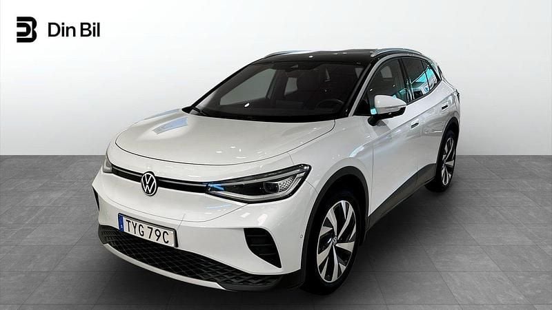 Vit Begagnad 2024 VW ID.4 Pro SUV | 549 900 kr - Bild 1/4