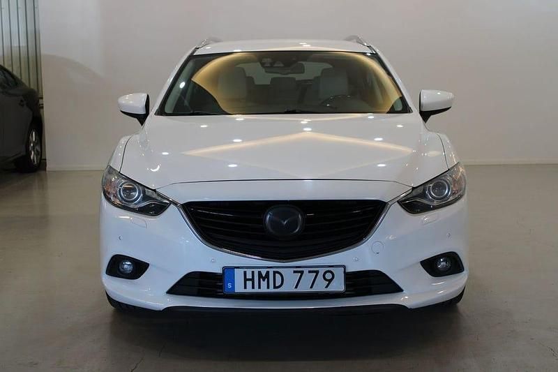 Begagnad Mazda 6 176 HK (129 kW) 2013 Vit Kombi