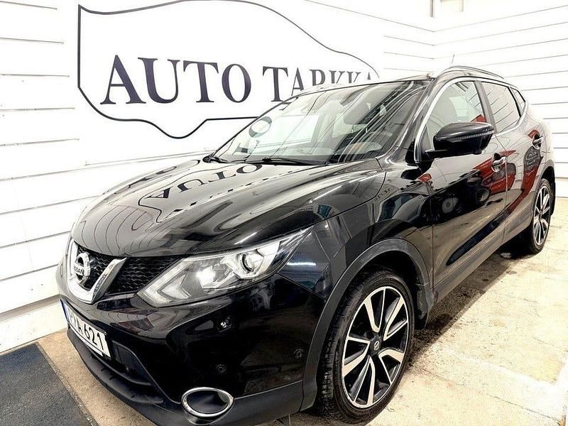 Svart Begagnad 2016 Nissan Qashqai SUV | 89 900 kr (Marknadspris) - Bild 1/4