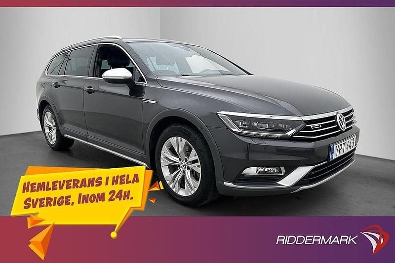 Mörkgrå Begagnad 2017 VW Passat Kombi | 189 800 kr (Marknadspris) - Bild 1/3