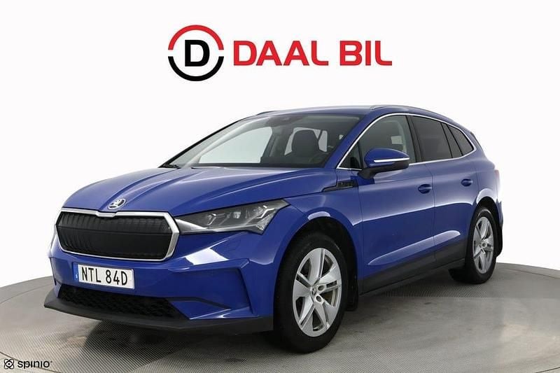 Blå Begagnad 2021 Skoda Enyaq iV Comfort SUV | 269 700 kr (Bra pris) - Bild 1/4