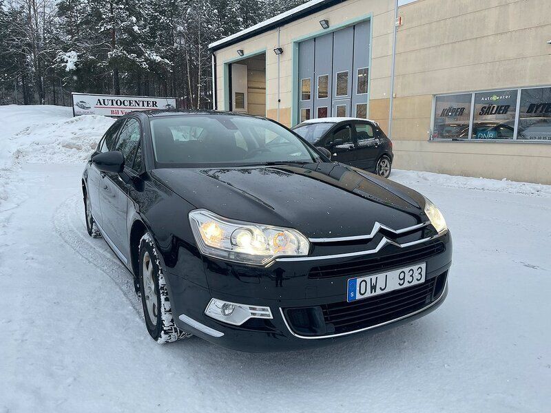 Svart Begagnad 2009 Citroën C5 Sedan | 59 900 kr (Lite dyr) - Bild 1/4