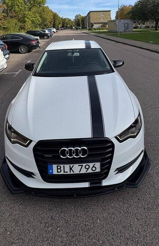 Vit Begagnad 2014 Audi A6 Proline Sedan | 166 000 kr (Marknadspris) - Bild 1/4
