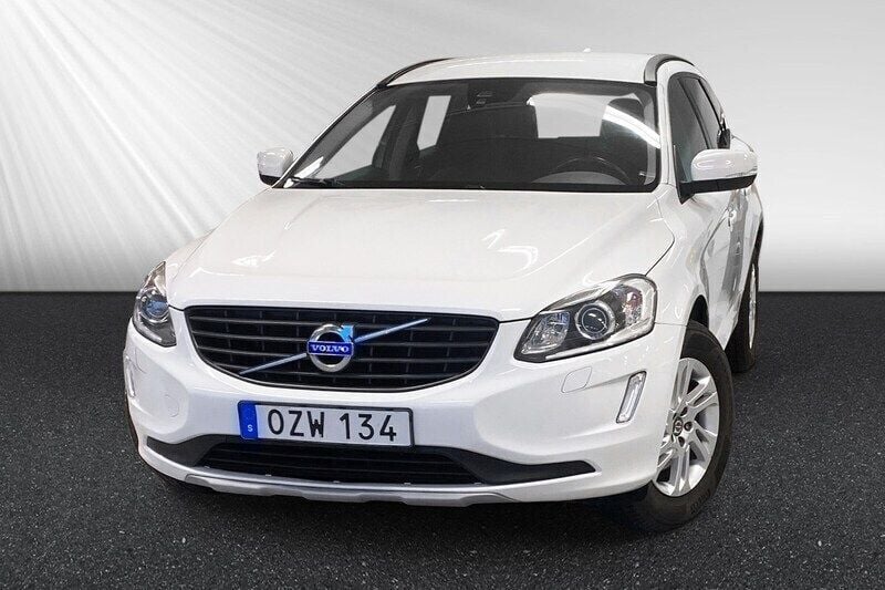 Vit Begagnad 2016 Volvo XC60 Kinetic SUV | 174 400 kr (Bra pris) - Bild 1/4
