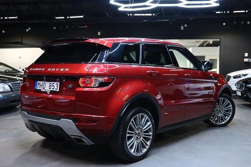 Begagnad Land Rover Range Rover evoque 150 HK (110 kW) 2012 Röd SUV