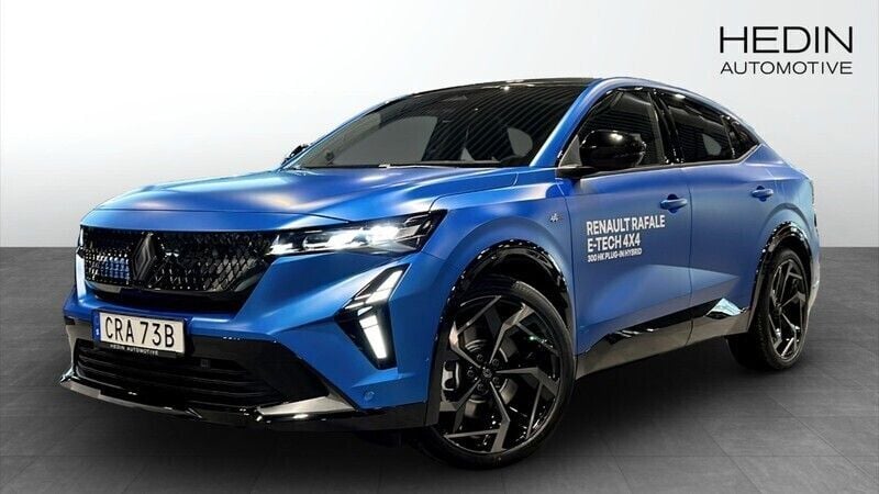 Blå (blue) Begagnad 2024 Renault Rafale SUV | 584 900 kr (Marknadspris) - Bild 1/4
