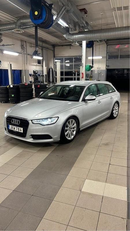 Silver Begagnad 2014 Audi A6 Proline Kombi | 98 000 kr (Bra pris) - Bild 1/4