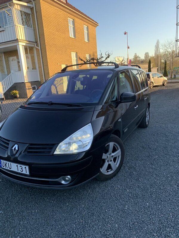 Svart Begagnad 2012 Renault Grand Espace Expression Minibuss | 45 000 kr - Bild 1/4