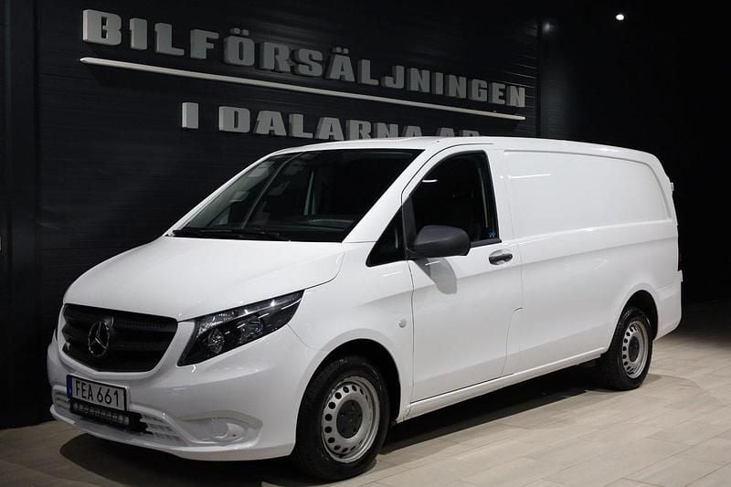 Vit Begagnad 2020 Mercedes Vito Minibuss | 179 000 kr (Bra pris) - Bild 1/4