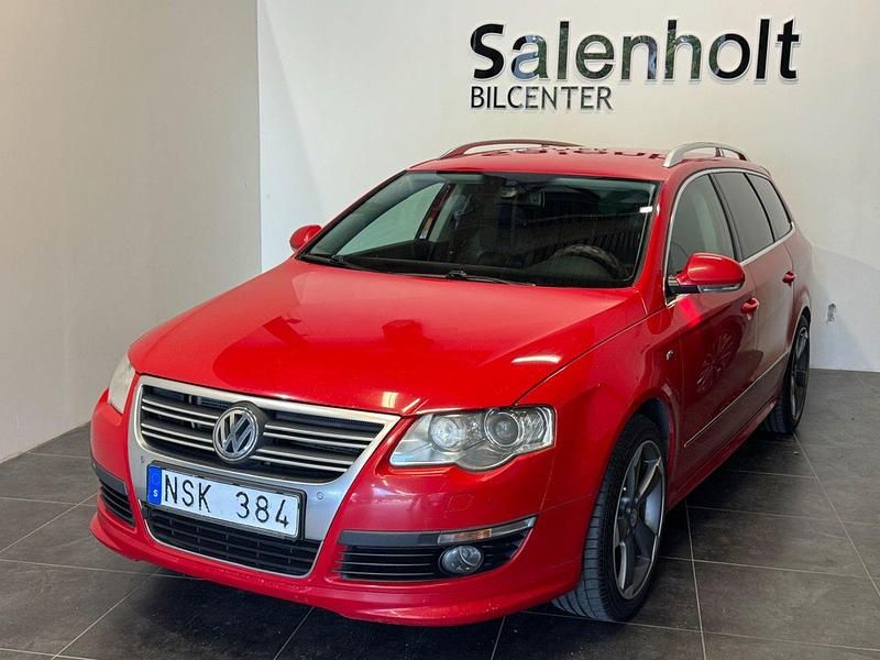 Röd Begagnad 2010 VW Passat Sportline Kombi | 44 900 kr (Lite dyr) - Bild 1/4
