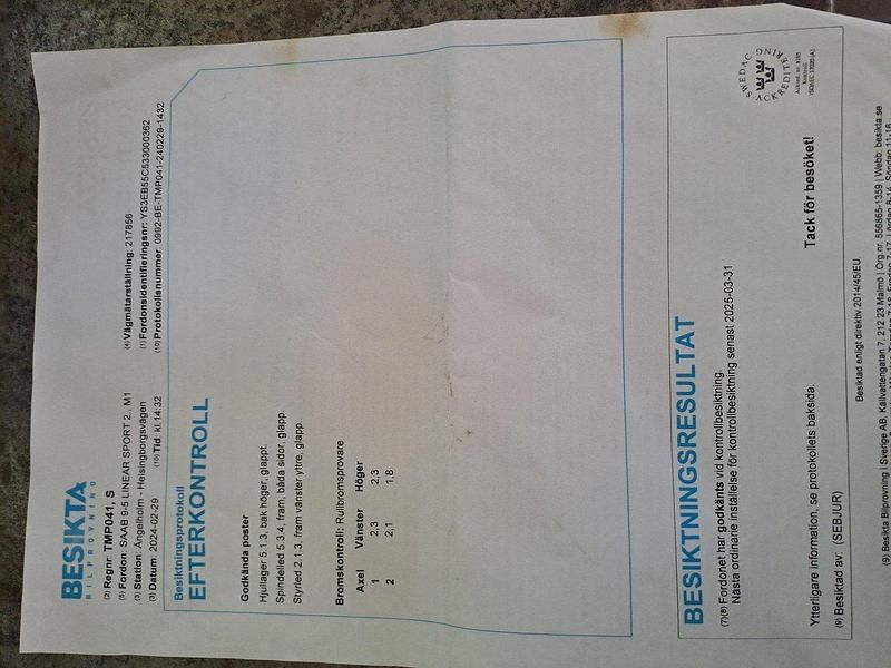 Brun Begagnad 2003 Saab 9-5 Linear Kombi | 8 000 kr (Superpris) - Bild 1/2