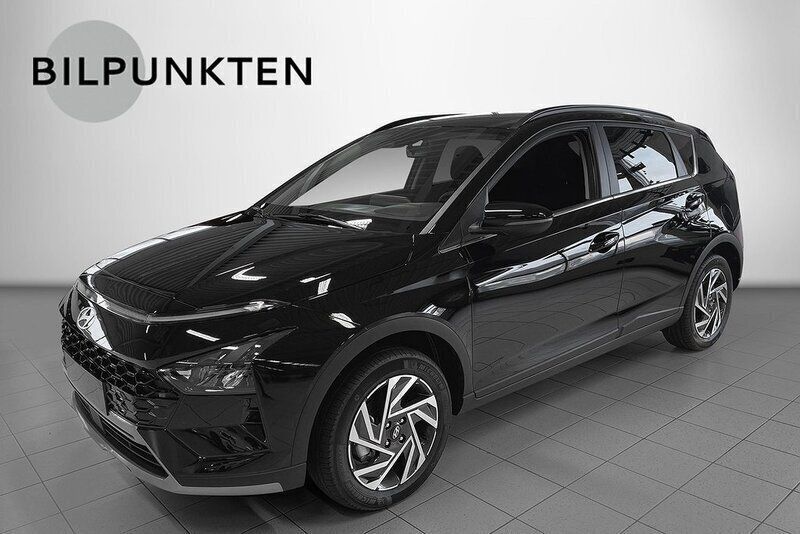 Svart Ny 2024 Hyundai Bayon Advanced SUV | 298 800 kr - Bild 1/1