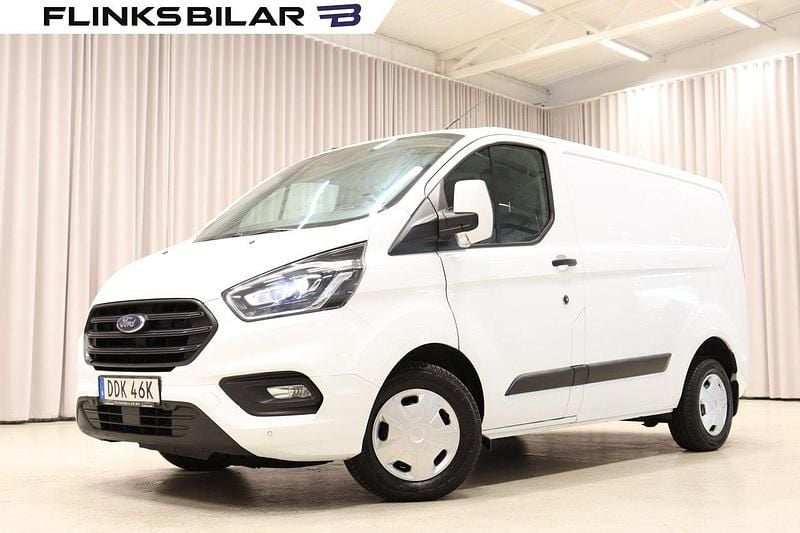 Vit (frozen white) Begagnad 2020 Ford Transit Custom Van | 199 900 kr (Marknadspris) - Bild 1/4