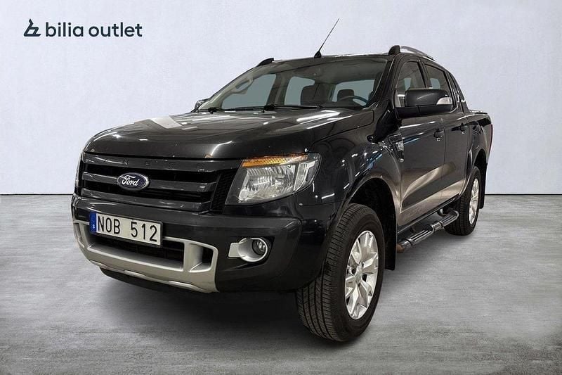 Svart Begagnad 2013 Ford Ranger Pickup | 156 250 kr (Marknadspris) - Bild 1/4