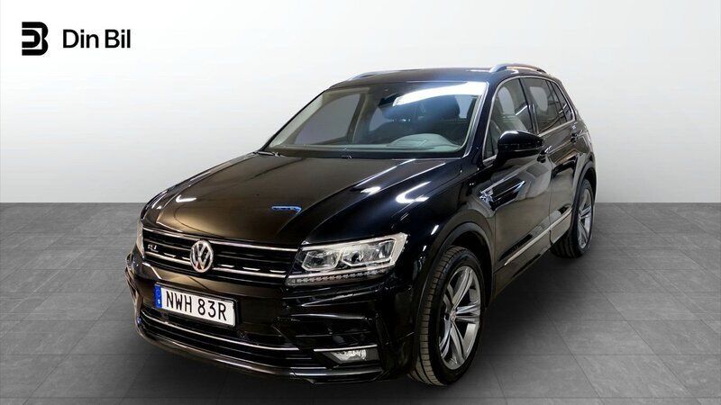 Svart Begagnad 2019 VW Tiguan Executive SUV | 279 900 kr (Lite dyr) - Bild 1/4