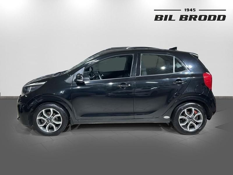 Begagnad Kia Picanto Advance 68 HK (50 kW) 2019 Svart Halvkombi