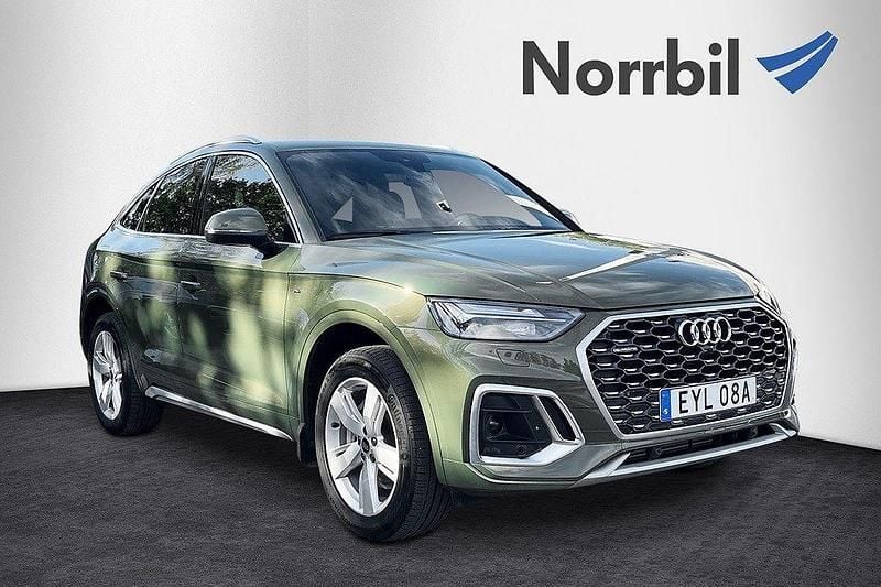 Grön Begagnad 2024 Audi Q5 Sportback Proline SUV | 589 000 kr (Dyr) - Bild 1/4