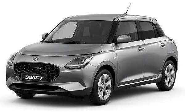 Grå Ny 2024 Suzuki Swift Halvkombi | 246 800 kr (Marknadspris) - Bild 1/1