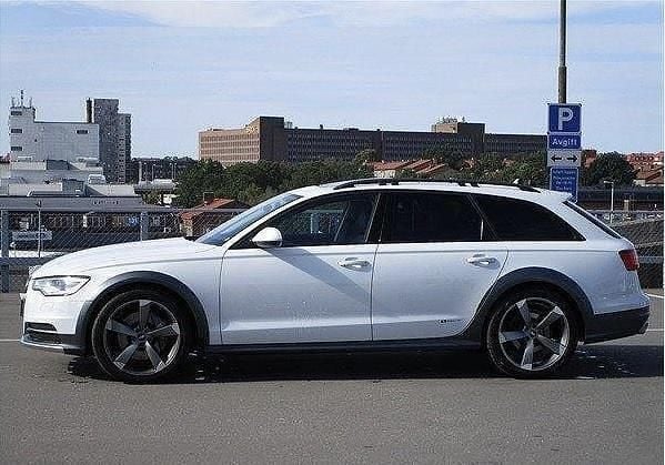 Vit Begagnad 2014 Audi A6 Allroad Kombi | 210 000 kr (Lite dyr) - Bild 1/4