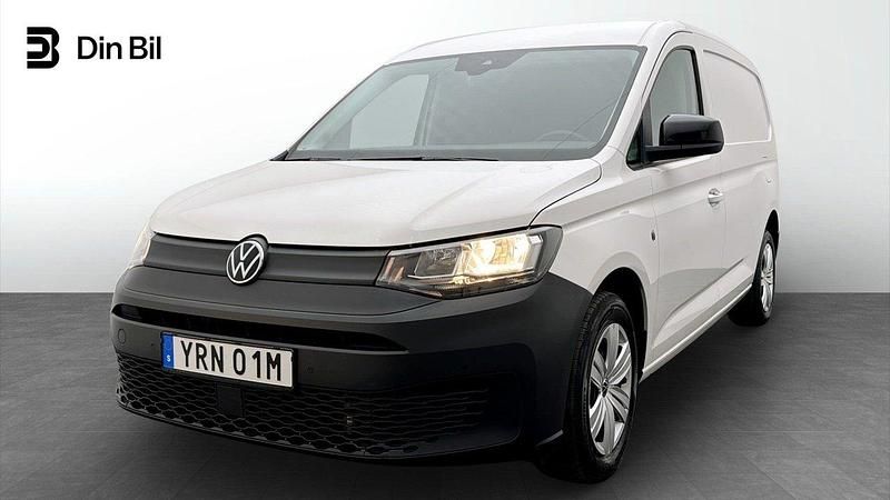 Vit (candyvit) Begagnad 2022 VW Caddy Maxi Minibuss | 289 900 kr (Superpris) - Bild 1/4