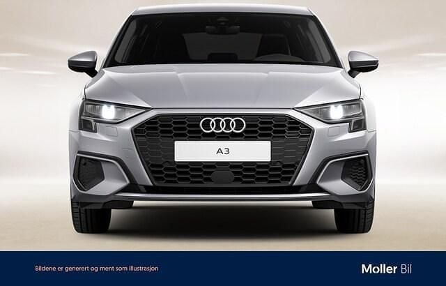 Florettsilver metallic Begagnad 2024 Audi A3 Proline | 279 000 kr (Marknadspris) - Bild 1/4