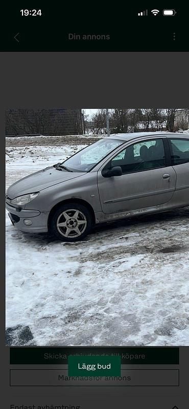 Begagnad Peugeot 206 109 HK (80 kW) 2004 Halvkombi