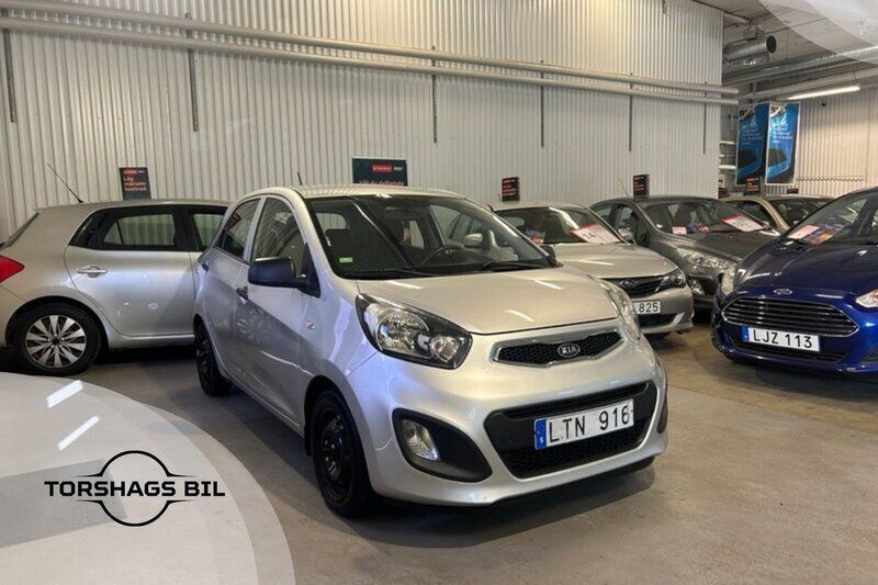 Silver Begagnad 2011 Kia Picanto Halvkombi | 44 900 kr (Marknadspris) - Bild 1/4