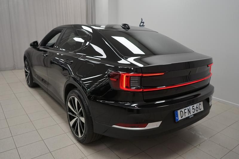 Begagnad Polestar 2 Long Range Dual motor 309 kW (421 HK) 2020 Svart Halvkombi