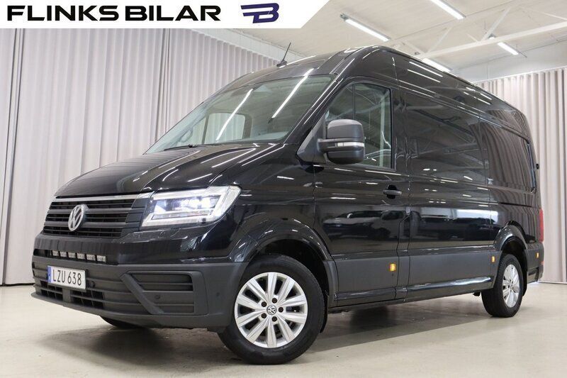 Svart Begagnad 2018 VW Crafter Van | 299 900 kr (Marknadspris) - Bild 1/4