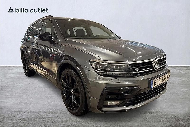 Begagnad VW Tiguan Allspace R-line 200 HK (147 kW) 2020 Grå SUV